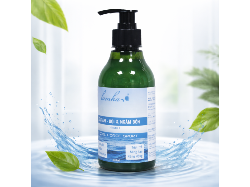 SỮA TẮM, GỘI VÀ NGÂM BỒN 3 TRONG 1